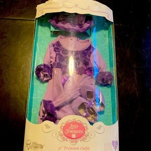 Little Treasures 16inch Premium Doll Outfit- New!